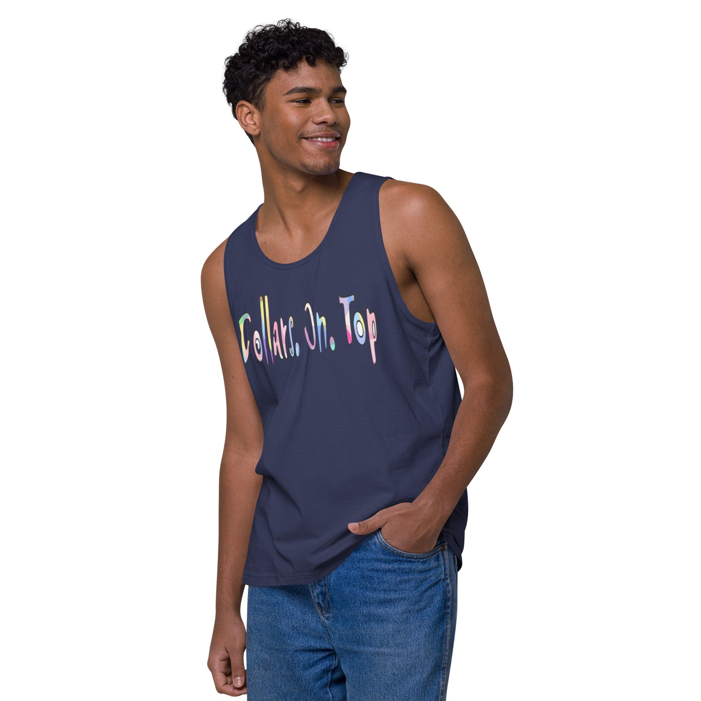 Dollars. On. Top Men’s Premium Tank Top