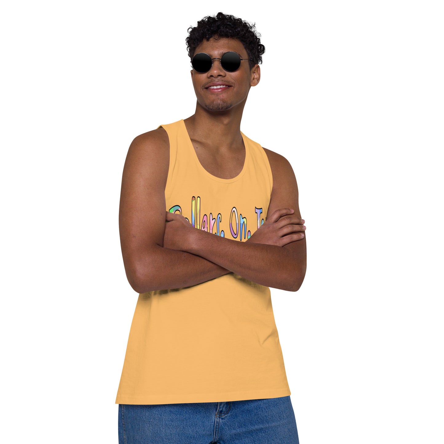 Dollars. On. Top Men’s Premium Tank Top