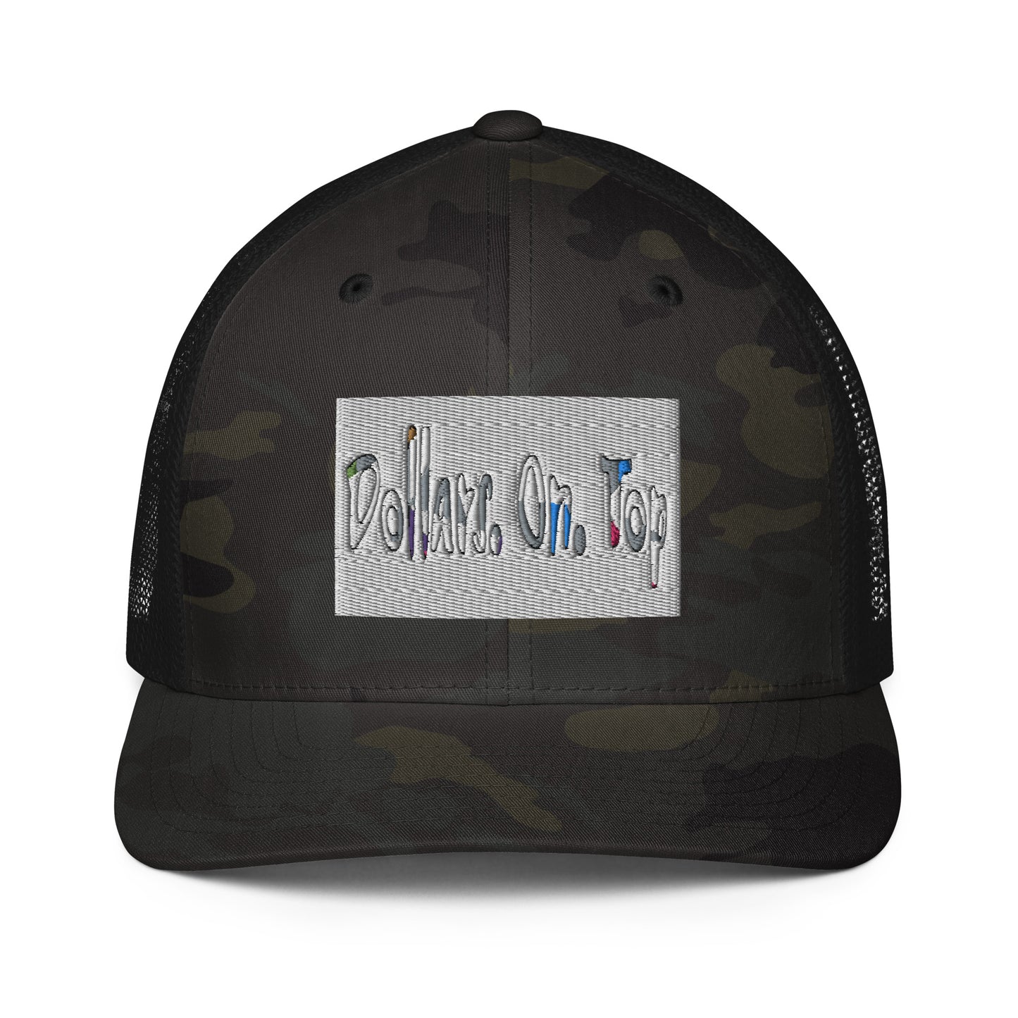 Dollars. On. Top Mesh back Trucker Cap