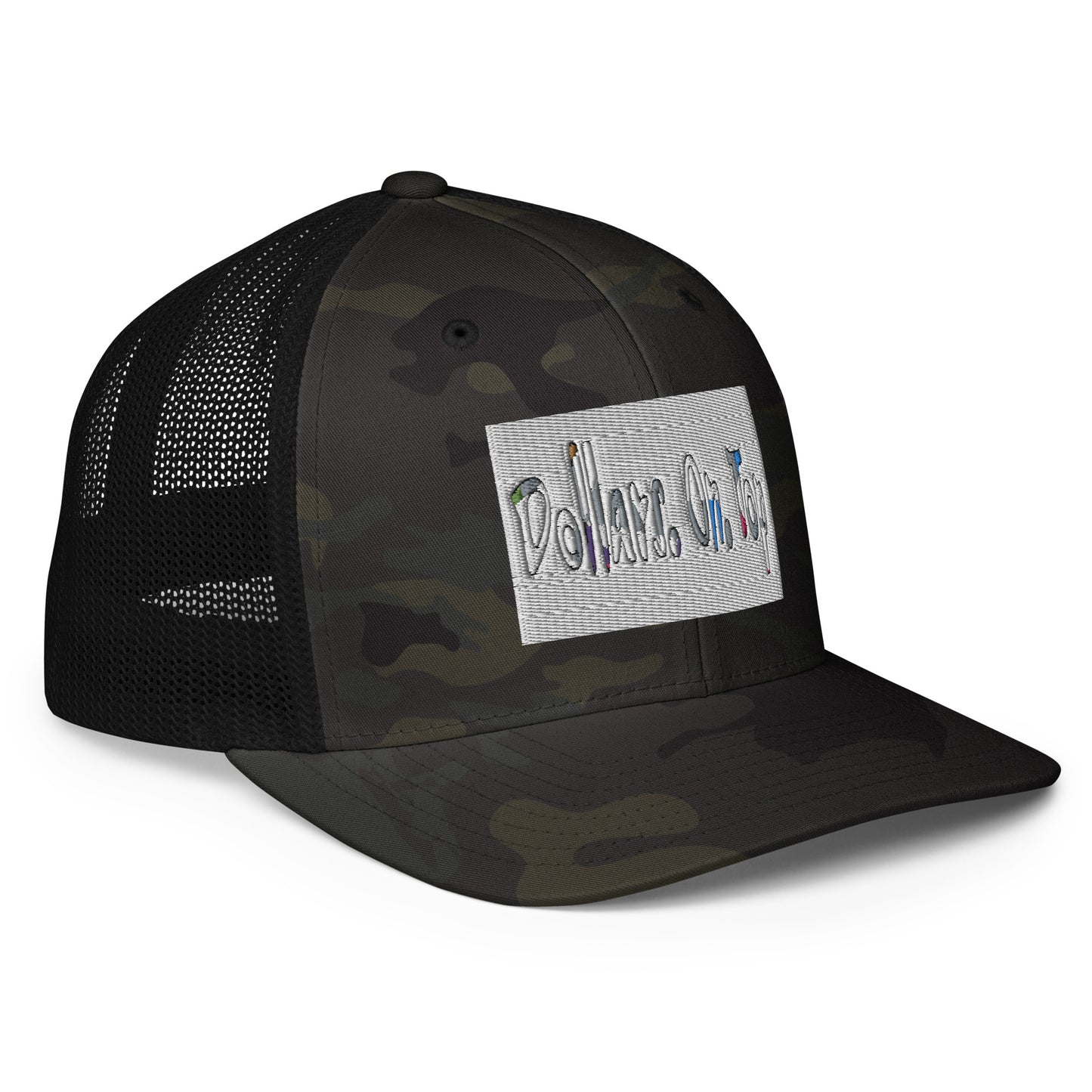 Dollars. On. Top Mesh back Trucker Cap