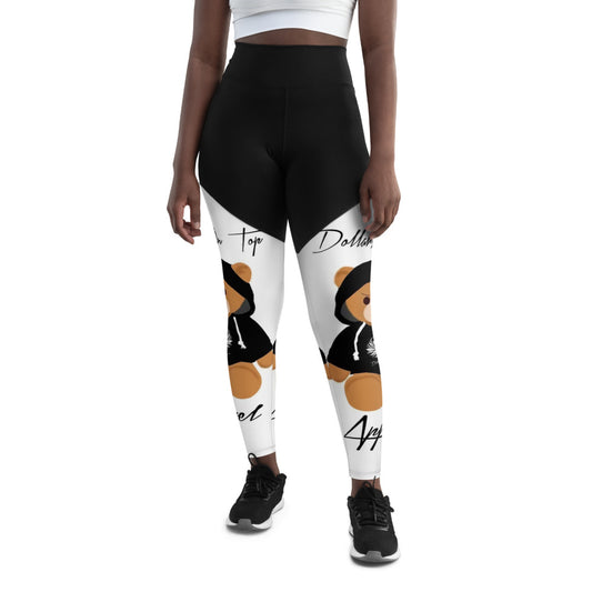 Dollars. On. Top Bear Edition Sports Leggings