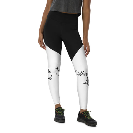 Dollars. On. Top Sports Leggings