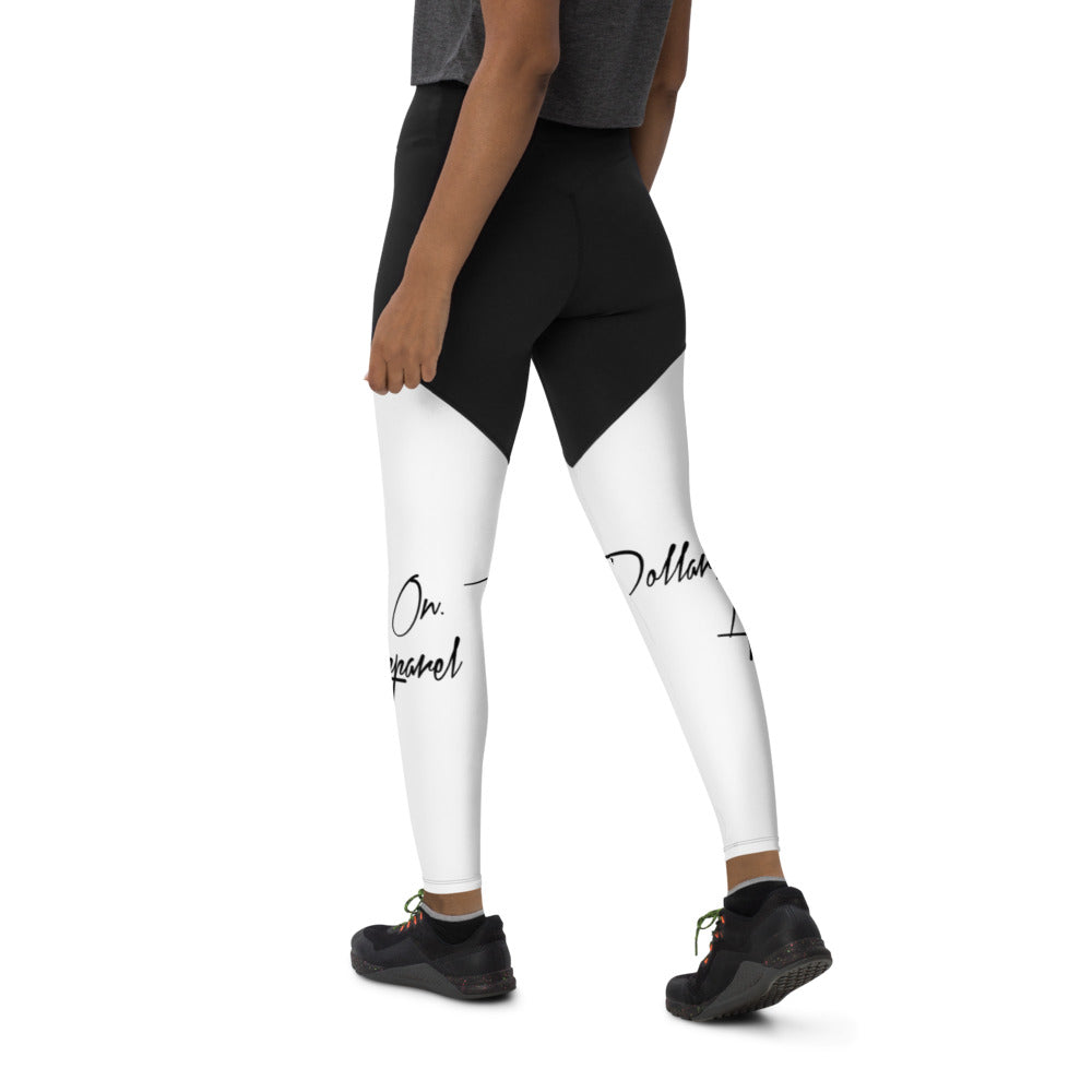Dollars. On. Top Sports Leggings