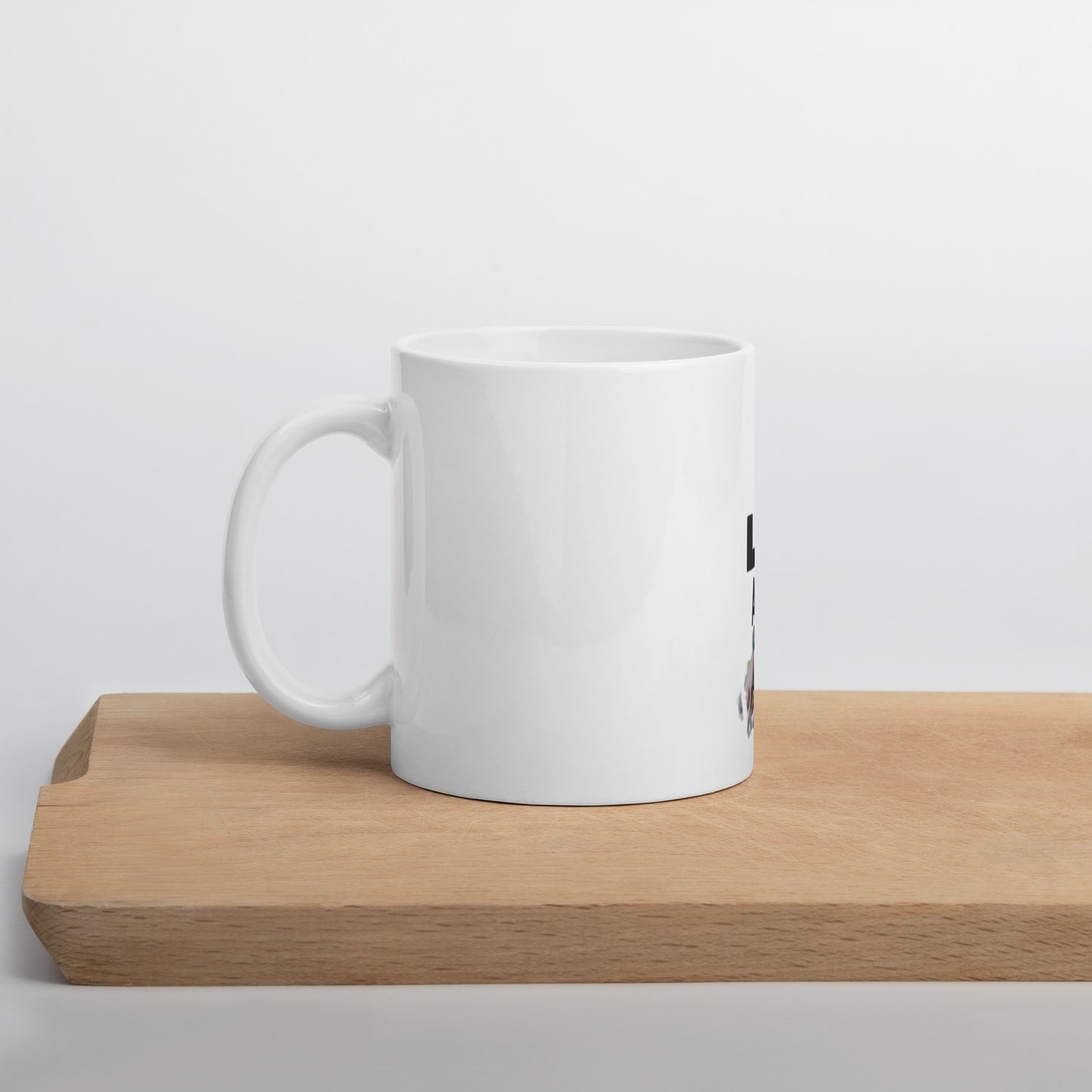 Dollars. On. Top GOAT White Glossy Mug