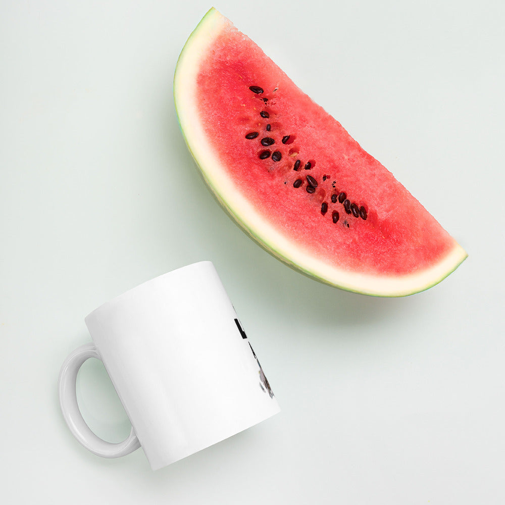 Dollars. On. Top GOAT White Glossy Mug