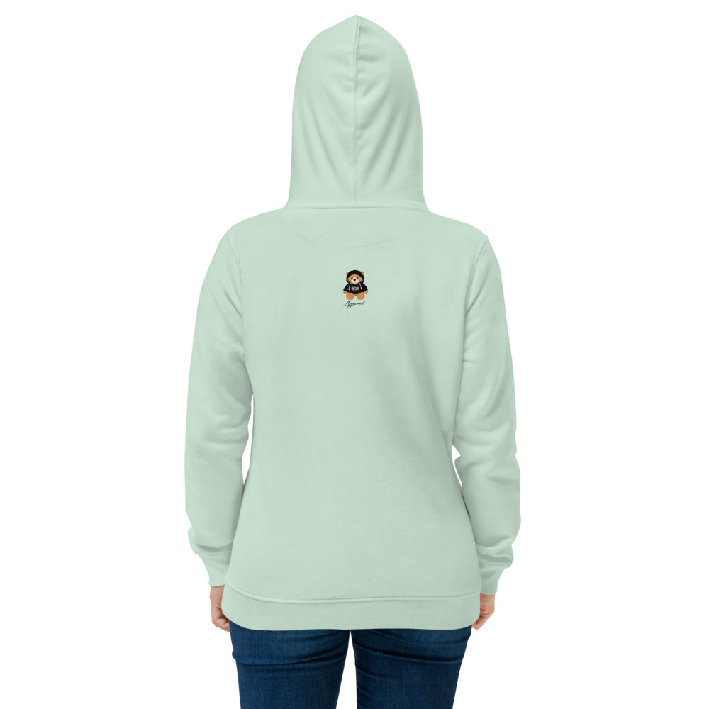 Dollars. On. Top Bear Edition Women's Eco Fitted Hoodie