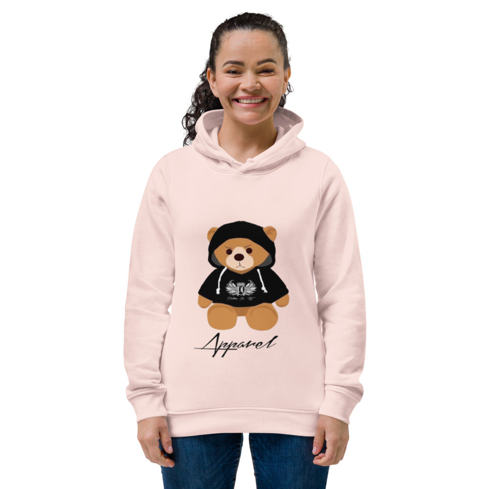 Dollars. On. Top Bear Edition Women's Eco Fitted Hoodie